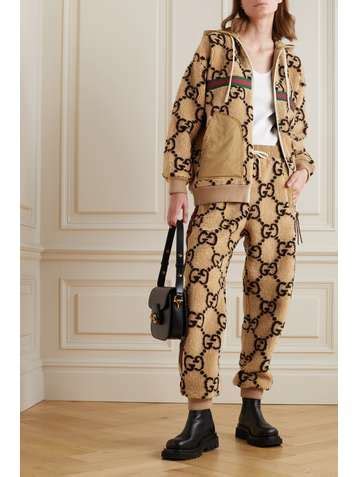 gucci loungewear for women - how to wear Gucci shawl.